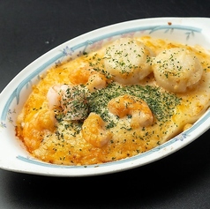 エビとホタテのMIXグラタン