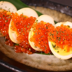いくらぶっかけ味付け卵