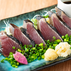 鰹の炭火たたき