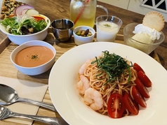 【季節限定メニュー】トマトクリーム冷製パスタセット