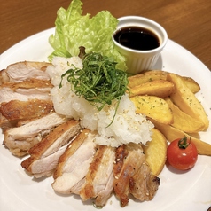 【季節限定】つくば鶏のチキンステーキ おろしポン酢