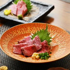 特選黒毛和牛(A5)の炙り焼き(タタキ)<厳選 茨城県産 常陸牛 フィレ肉使用>
