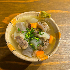 (冬季限定)和風馬肉すじ煮込み