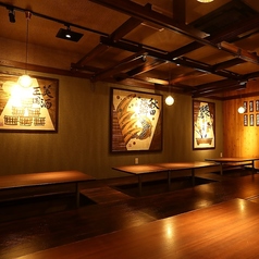 個室　半個室　きりたんぽ　炭火焼鳥と秋田海鮮居酒屋　福ト屋の雰囲気1