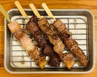あぐー豚串焼き4種盛合わせ