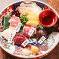 料理メニュー写真&nbsp;馬刺し盛合せ