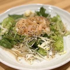 山芋と海老のサラダ