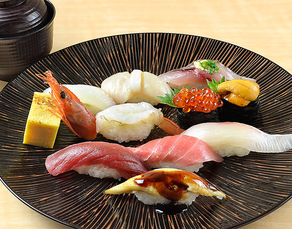 本日のおすすめ  １０貫にぎり