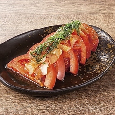 ガリ・トマ・スライス　～自家製 有機生姜のドレッシング～