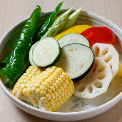 旬の焼き野菜