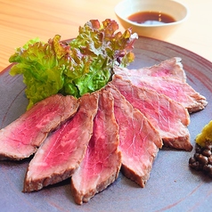 白味噌煮込みのローストビーフ