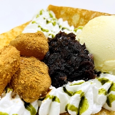 抹茶おぐらわらび餅アイス