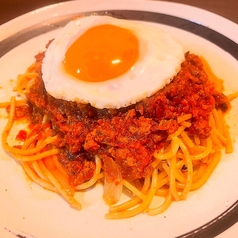 ミートソースパスタ