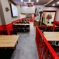 ご家族やご友人との食事から会社宴会まで幅広く対応◎