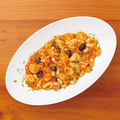 【生パスタ】オレキエッテ タコのラグーソース