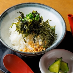 あおさのお茶漬け