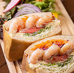 シュリンプエッグサンドイッチ