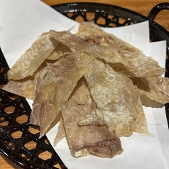 鶏皮せんべい