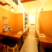 《西九条で宴会》落ち着きのある店内