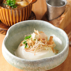 五島の呑み屋のもっちり豆腐