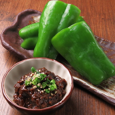 自家製 肉味噌ピーマン／鶏ささみときゅうりの梅昆布和え　各種