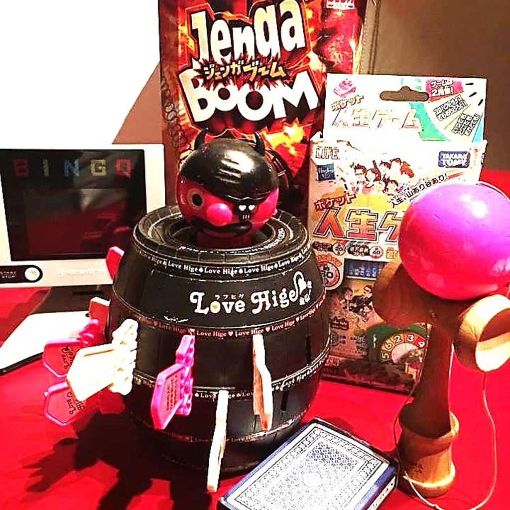 カラオケやダーツ 、トランプ 、黒ひげ、 ジェンガ、 ビンゴ、ファミコンなど盛り上げゲーム有り♪