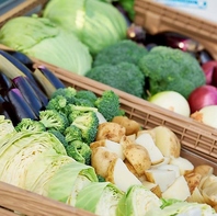 新鮮で美味しい五十家グループの野菜を使用♪