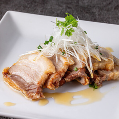 カリとろっ揚げチャーシュー/鶏むね肉の旨衣天ぷら