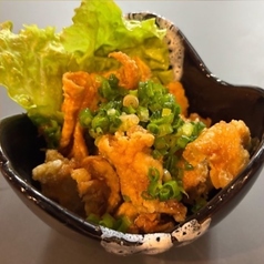 カリカリ鶏皮ポン酢