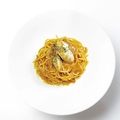 料理メニュー写真 牡蠣と蟹味噌のトマトクリームパスタ