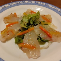 桜鯛のカルパッチョ