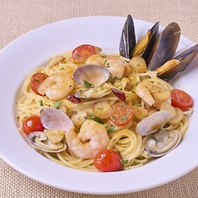 イタリアンの風を感じられるパスタ　