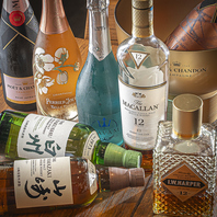 【ドリンクも種類豊富★なんと朝飲みも大歓迎♪】