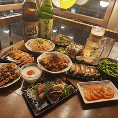 泉中央餃子酒場 福のコース写真