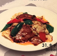 31.キャベツと豚肉の辛味噌炒め