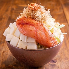 もち明太子チーズもんじゃ