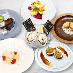 L ECAILLER 8TH SEA OYSTER レカイエ エイスシーオイスター TAKANAWA店のコース写真