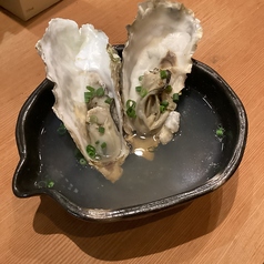 牡蠣の酒蒸し