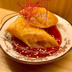 エビチリ春巻き