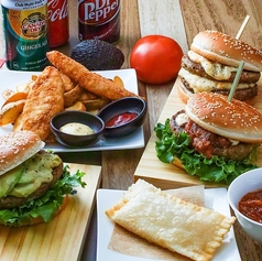 旨さのバリエーションが魅力な自慢のハンバーガーたち♪