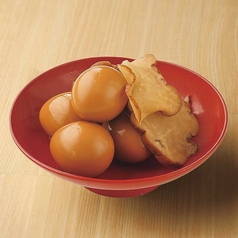 燻製うずらといぶりがっこ