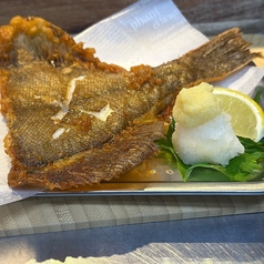 まるごとカレイの唐揚げ