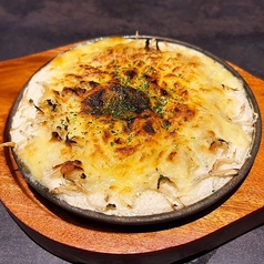 山芋納豆のふわとろチーズ焼き