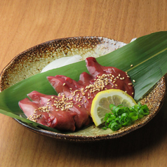 黒さつま鶏レバー刺し