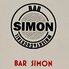 BAR SIMON しもん 難波道頓堀のロゴ
