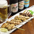 料理メニュー写真&nbsp;焼鳥盛合せ