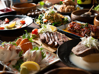 美味しい料理とお酒にこだわりました！