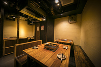 京都らしい町屋づくりの落ち着いた店内