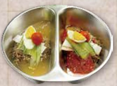 ハーフ&ハーフ冷麺