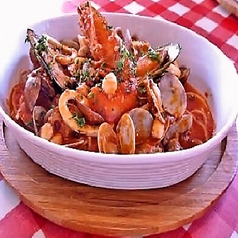 魚介のトマトソース